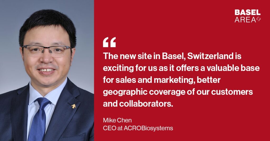 ACROBiosystems establishes presence in the Basel Area